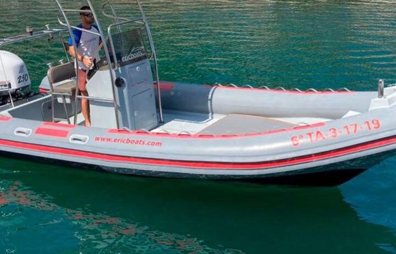 Motorboat Cobra Rib 7.5 250hp