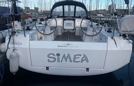 Sailboat Bavaria C38 11.9m