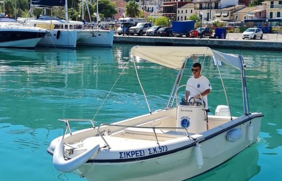 Boat without licence  Nireus 550 30hp