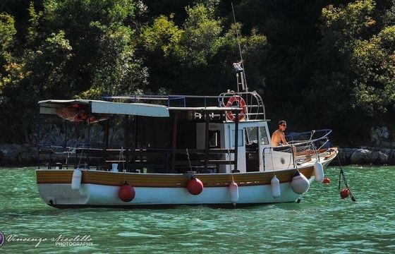 Motorboat Custom Made Traditional wooden Pasara 65hp