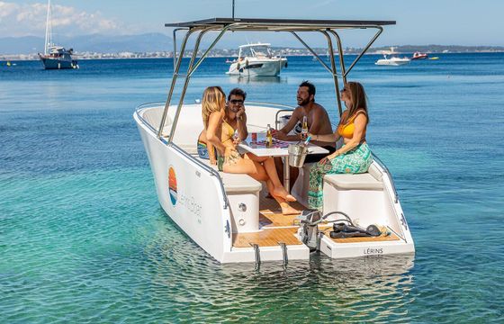 Boat without licence Electro-Solaire NO FUEL 6hp