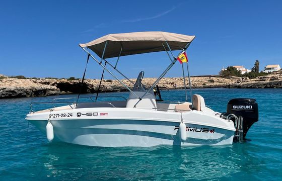 Motorboat Remus 450 40cv Requiere Licencia 40hp