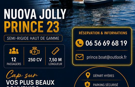 RIB Nuova Jolly Prince 23 250hp