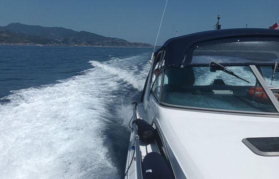 Motorboat Sea Ray 360 600hp