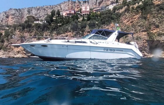 Motorboat Sea Ray 360 600hp