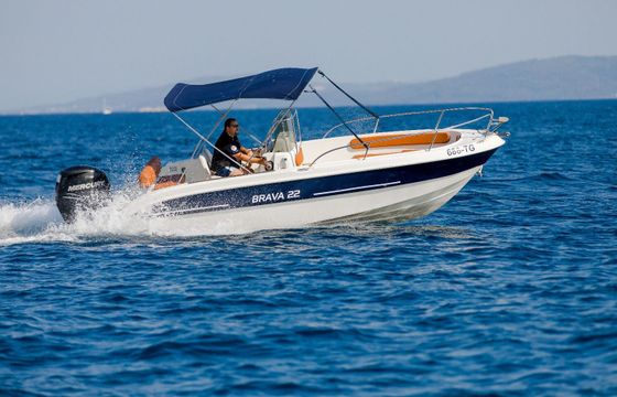Motorboat Mingolla Brava 22 150hp