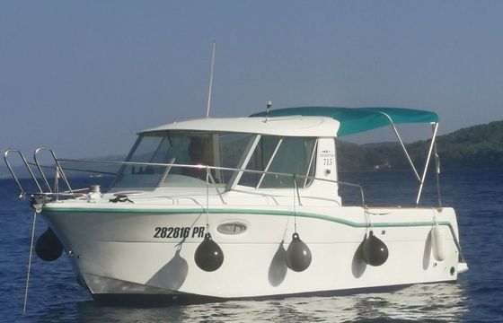 Motorboat Jeanneau (4 HOUR TOURS) Ocqueteau 715 150hp