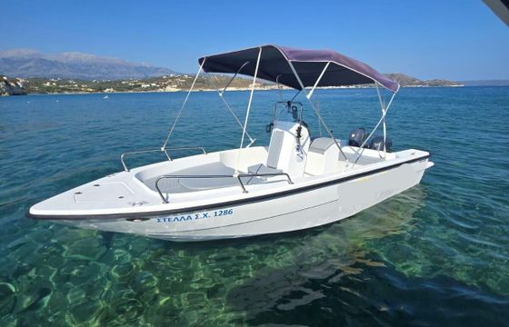 Motorboat Kreta Mare 5.5 walkaround