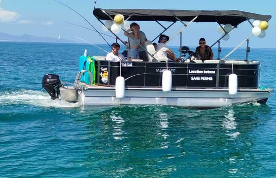 Boat without licence  SMART LINER PONTON 18 6hp