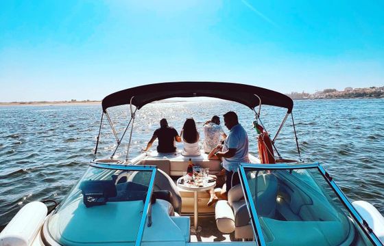 Motorboat Sea Ray Sun and Sport 220hp