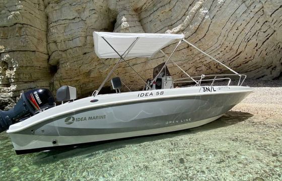 Boat without licence Idea verde Idea 58 open 40hp