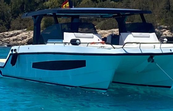 Motorboat Tesoro T41 Power Cat 800hp