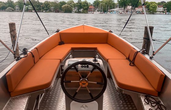 Motorboat Elektroboot Sloep 8hp