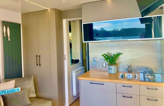 Houseboat führerscheinfreies luxuriöses Boot Campi