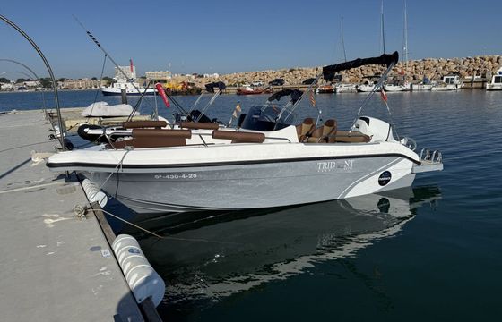 Motorboat Trident Open 630 150hp