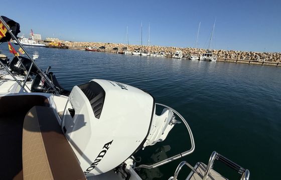 Motorboat Trident Open 630 150hp