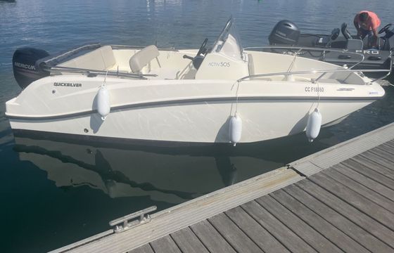 Motorboat Quicksilver Activ 505 Open 50hp