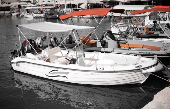 Boat without licence  Poseidon 450 30hp