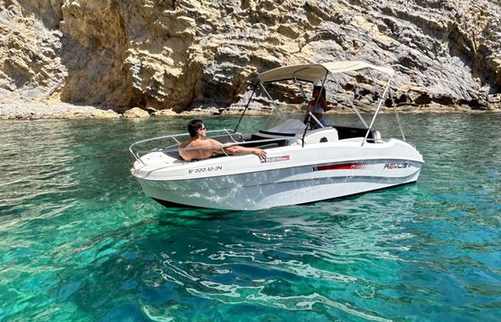 Boat without licence  Remus Open 525 15hp