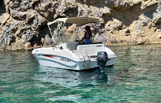 Boat without licence  Remus Open 525 15hp