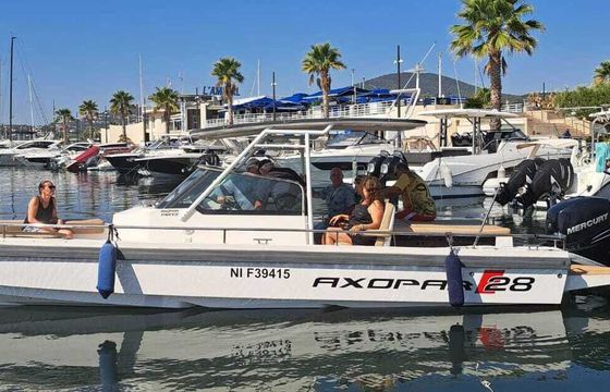 Motorboat AXOPAR TTOP 28 300hp