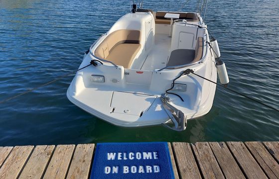 Motorboat Sea Ray Sundeck 240 260hp