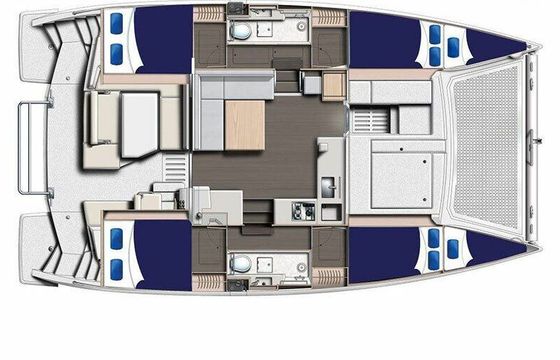 Catamaran Leopard 40 11.99m
