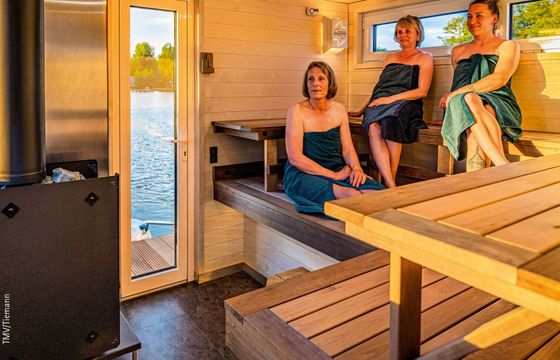 Houseboat KUHNLE-TOURS Sauna-Hausboot (HMR)
