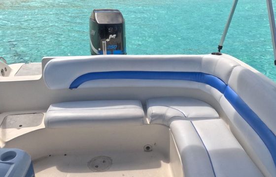 Motorboat hurricane sundeck 250hp