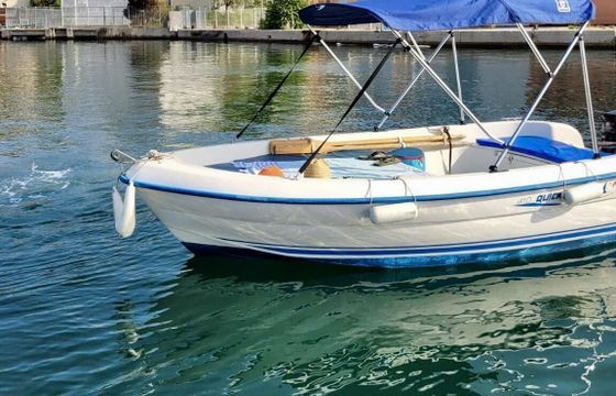 Motorboat Quicksilver Quicksilver 410 fish
