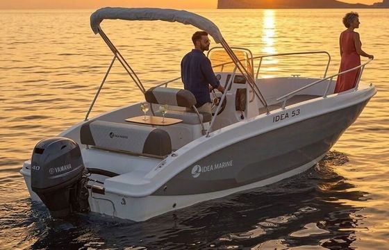Boat without licence  Idea marine 53 40hp