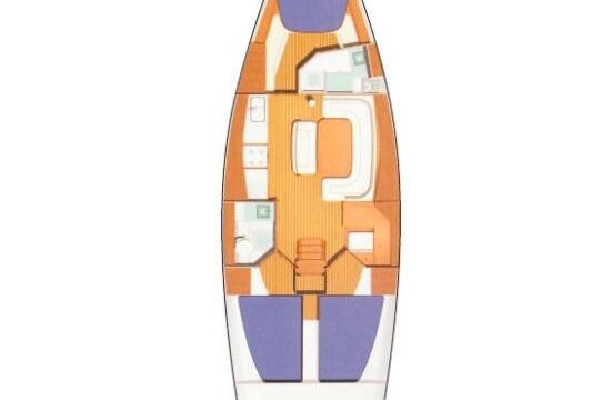 Sailboat DUFOUR 425 12.9m