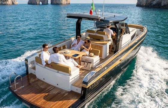 Motorboat Walkaround Positano 38 Sport 1140hp