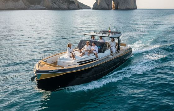 Motorboat Walkaround Positano 38 Sport 1140hp