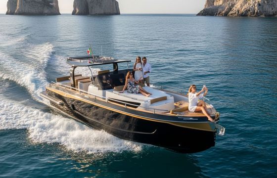 Motorboat Walkaround Positano 38 Sport 1140hp