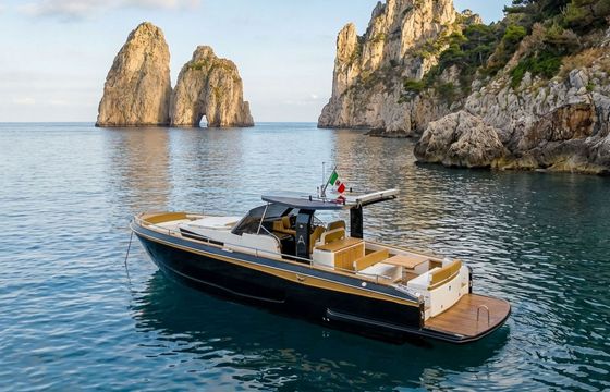 Motorboat Walkaround Positano 38 Sport 1140hp