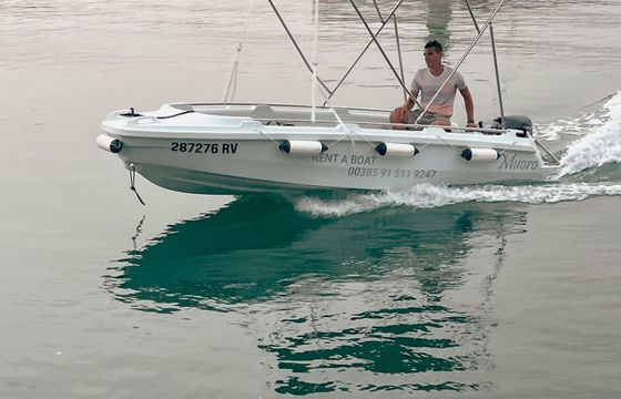 Motorboat Roto 2 withaut licence 10hp
