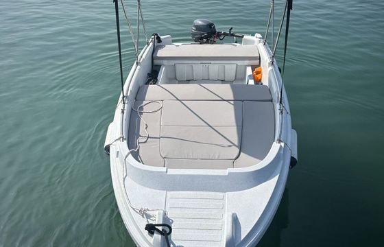Motorboat Roto 2 withaut licence 10hp