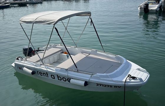 Motorboat Roto 2 withaut licence 10hp