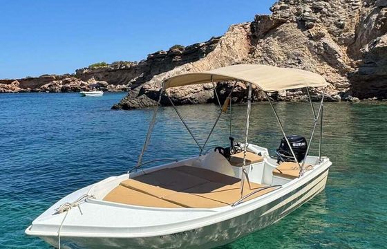 Boat without licence  mareti 420 open 15hp