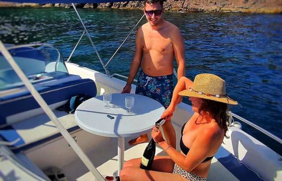 Boat without licence  Alboran 525 open 6hp