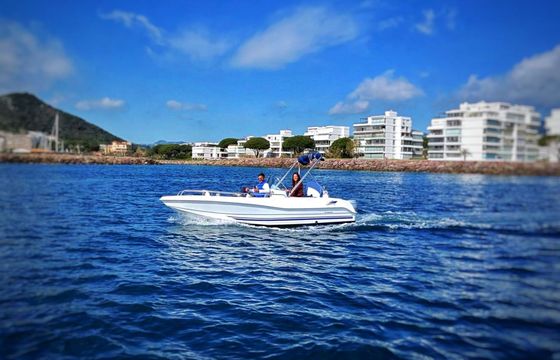 Boat without licence  Alboran 525 open 6hp