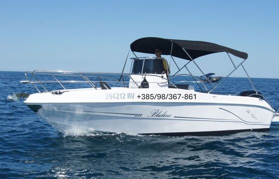 Motorboat BLULINE 21 OPEN 150hp