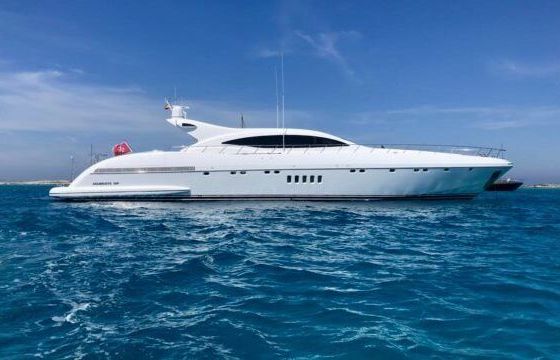 Motor yacht Mangusta 108 3000hp