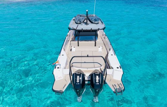 Motorboat Axopar 37 Mediterranean Sut Top Brabus Line 600hp