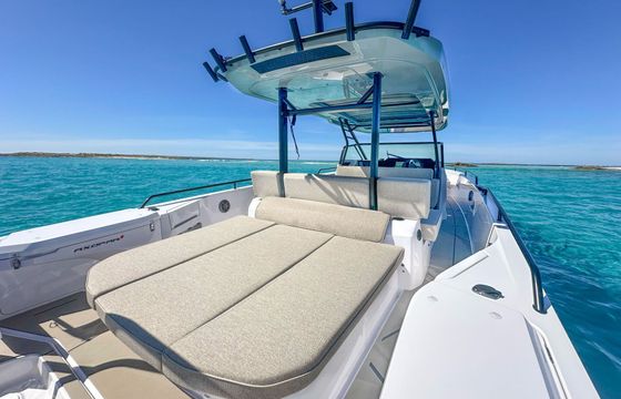 Motorboat Axopar 37 Mediterranean Sut Top Brabus Line 600hp