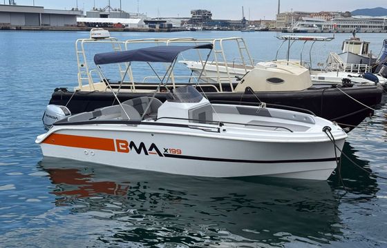 Motorboat bma bma x199 40hp