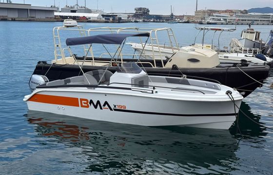 Motorboat bma bma x199 40hp