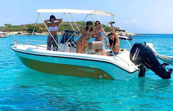Boat without licence  Poseidon Blu Water 170 30hp