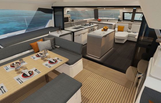 Catamaran Fountaine Pajot Aura 51 16m